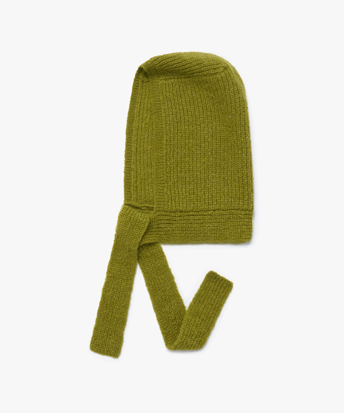 38컴온커먼(38COMEONCOMMON) Alpaca Blend Balaclava Muffler (Olive)