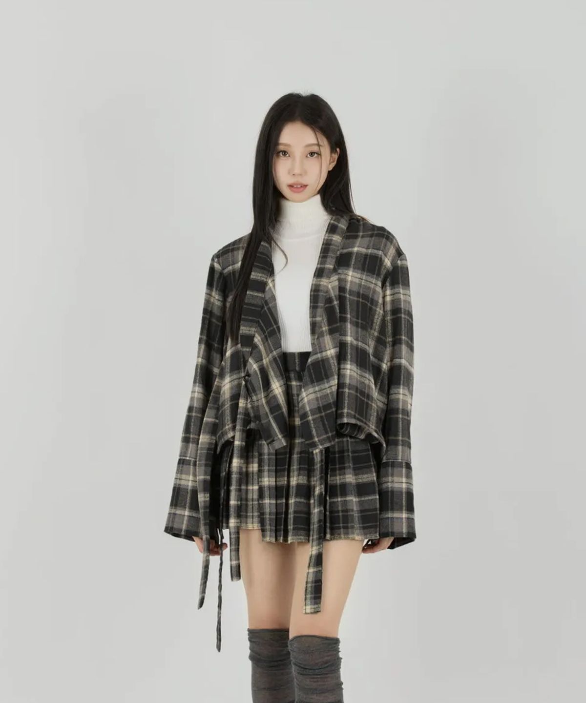 신서울(SHEENSEOUL) 체크 장저고리