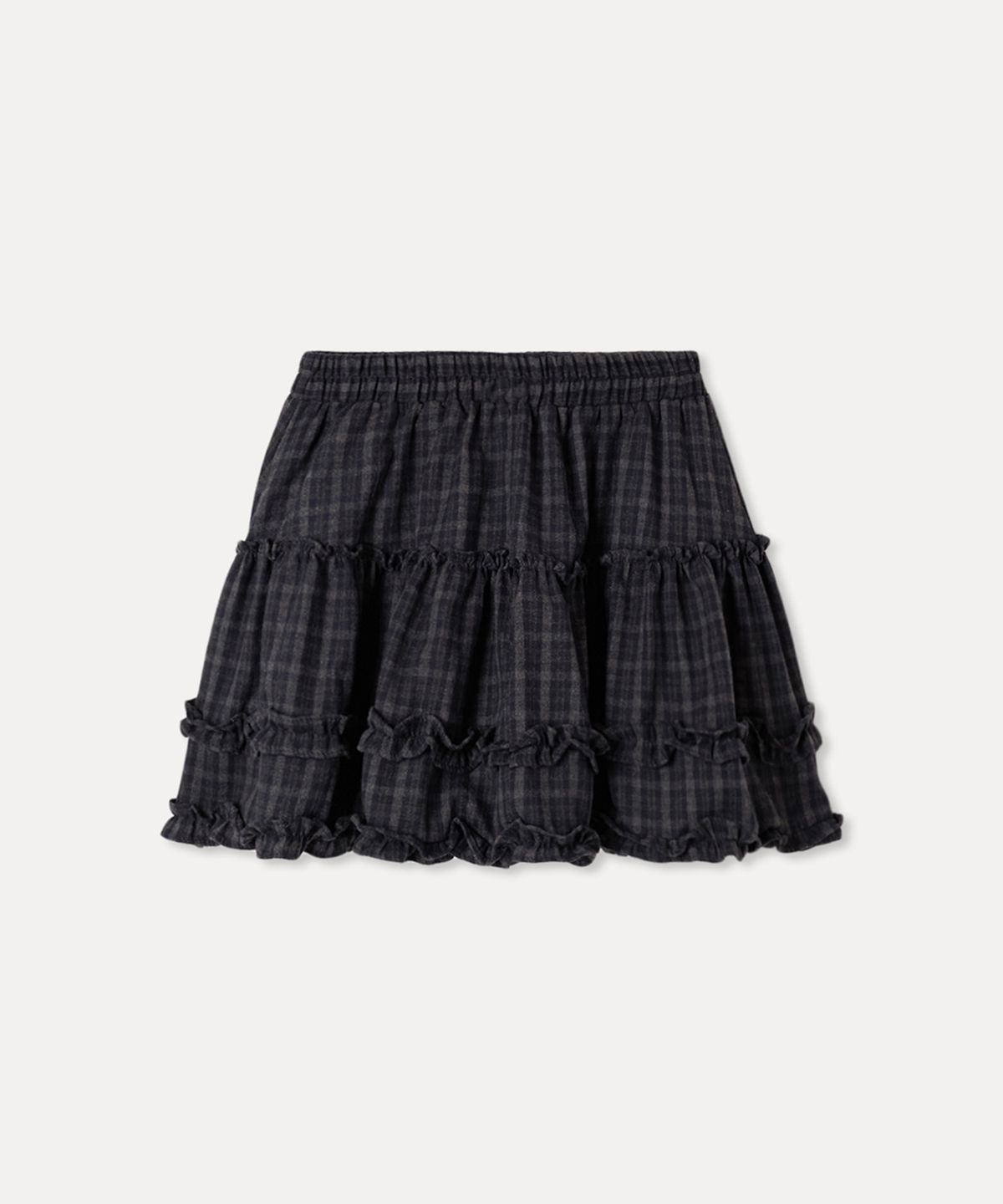 미쏘(MIXXO) 체크 미니스커트_MIWWHG34SS