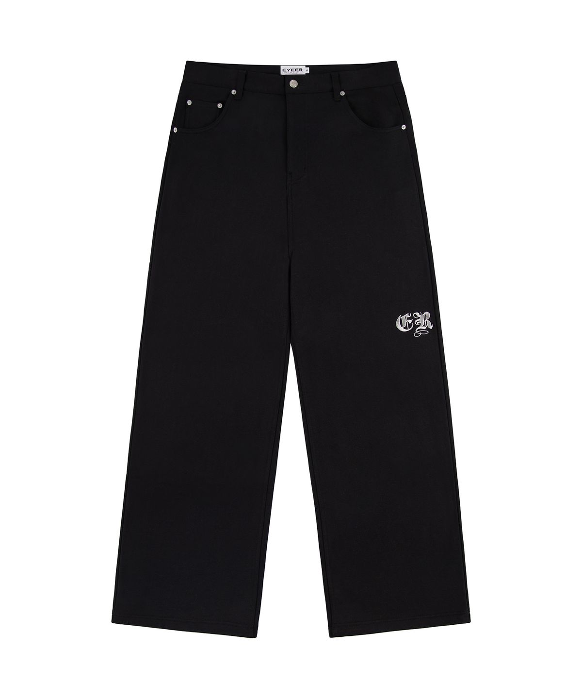 이와이이알(EYEER) Stud&Hotfix Detail Sweatpants - Black