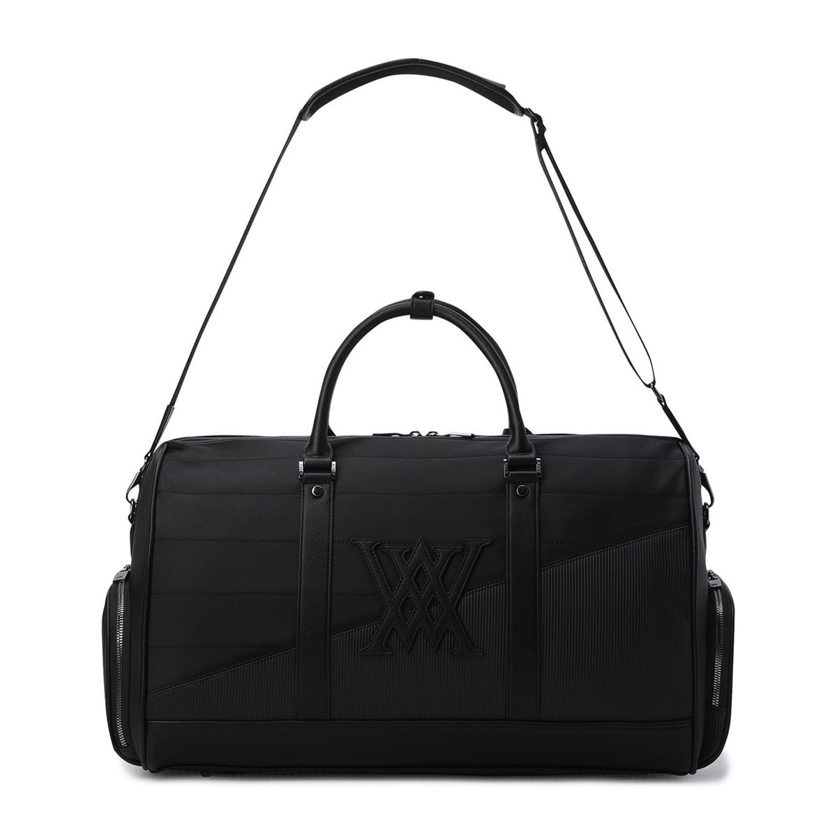 어뉴골프(ANEW GOLF) UNI FABRIC MIX BOSTON BAG_BK