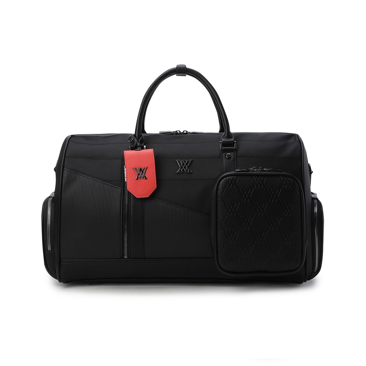 어뉴골프(ANEW GOLF) UNI FABRIC MIX BOSTON BAG_BK