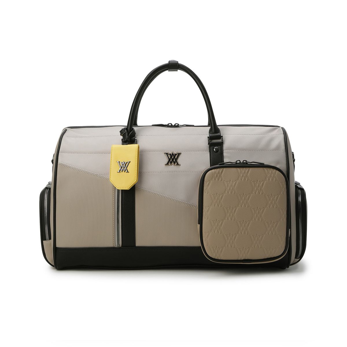 어뉴골프(ANEW GOLF) UNI FABRIC MIX BOSTON BAG_BE