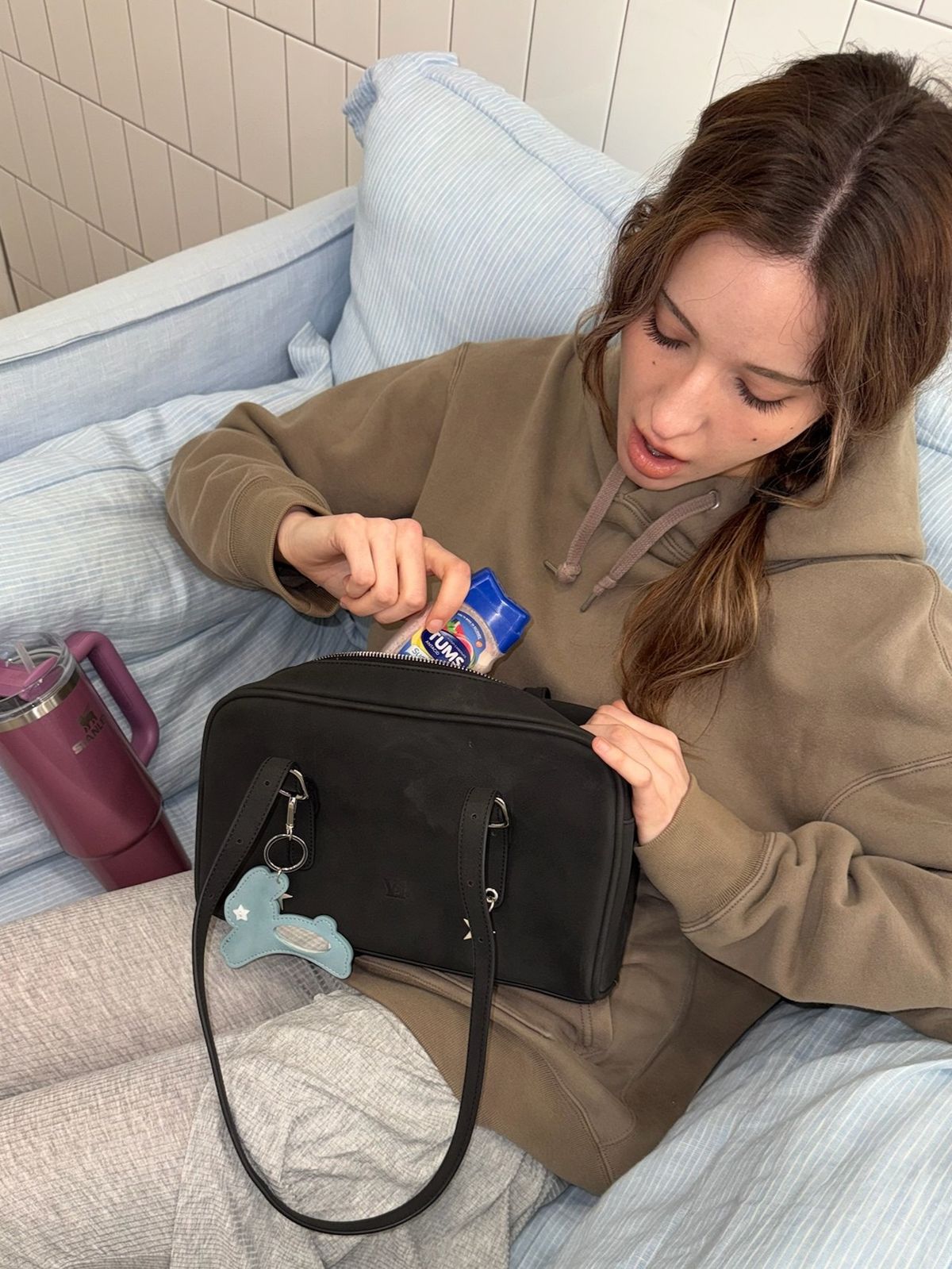 아이세이예르(ISAYYERR) Yerr Square Bag (black)