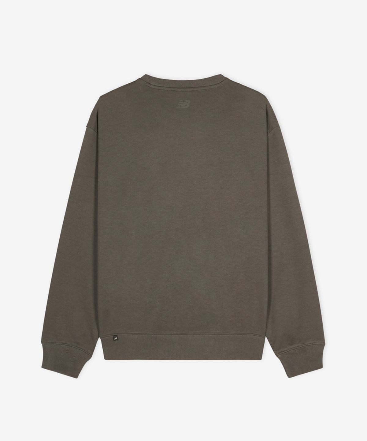 뉴발란스(NEW BALANCE) NBNCG11203 / UNI 에센셜 스몰로고 맨투맨 (GRAY KHAKI)