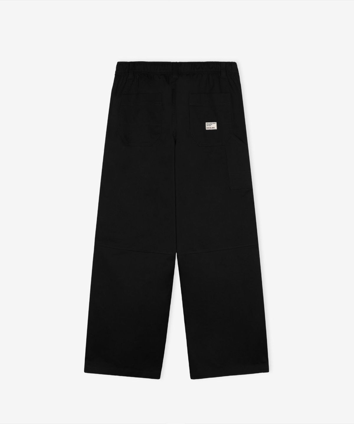 뉴발란스(NEW BALANCE) NBNTG11213 / UNI NEW GREY 커브드 와이드 치노팬츠 (BLACK)