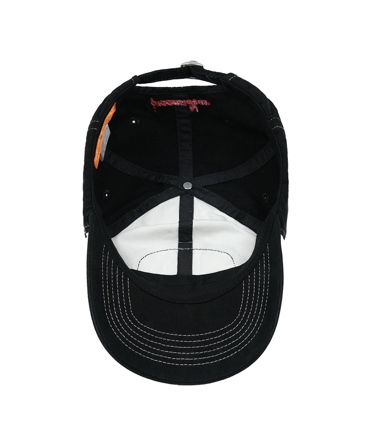 재즈앤바(JAZZ&BAR) 6P Denim Patch Logo Cap (Black & White)