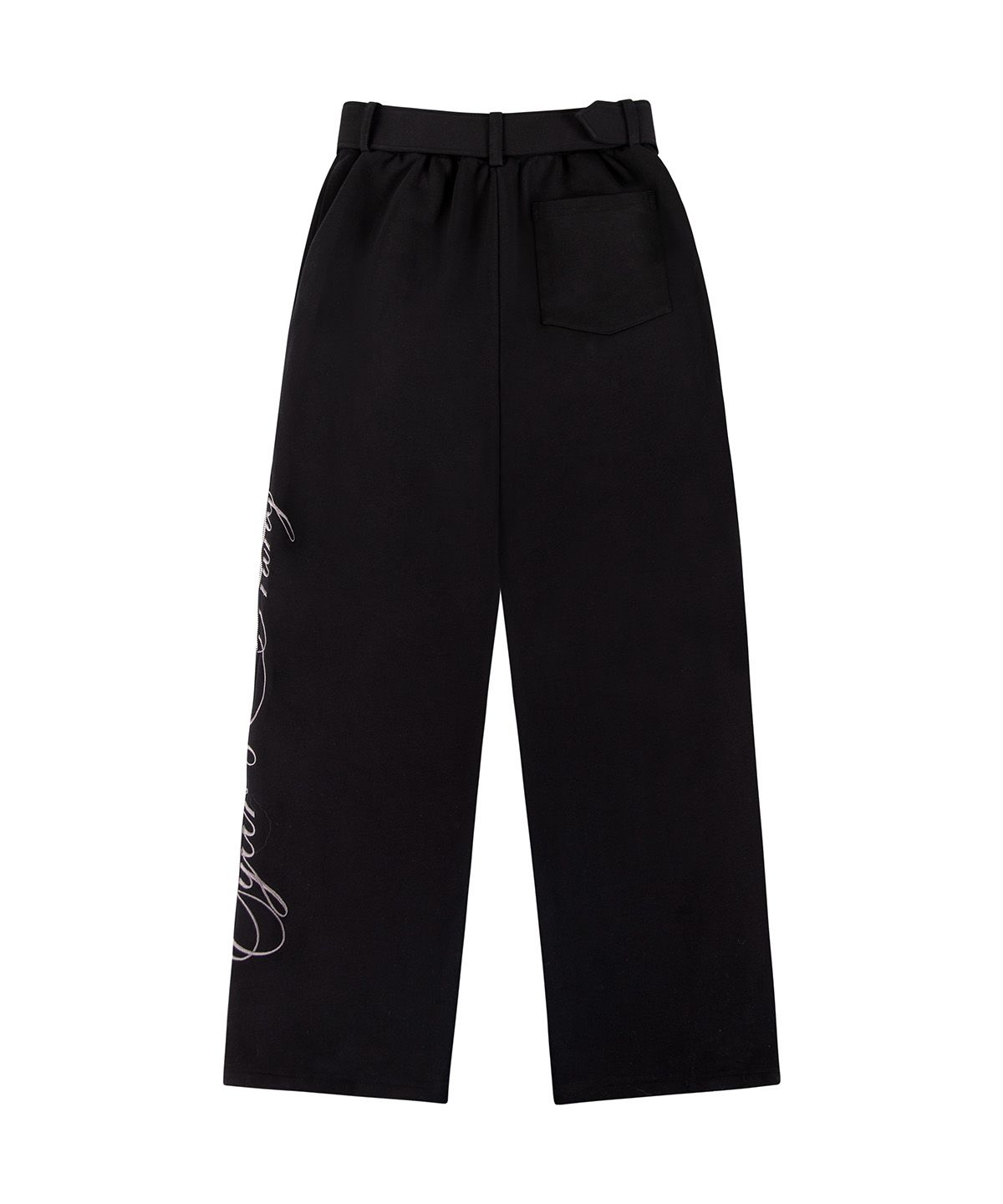 이와이이알(EYEER) Belted Zip-up Sweatpants - Black