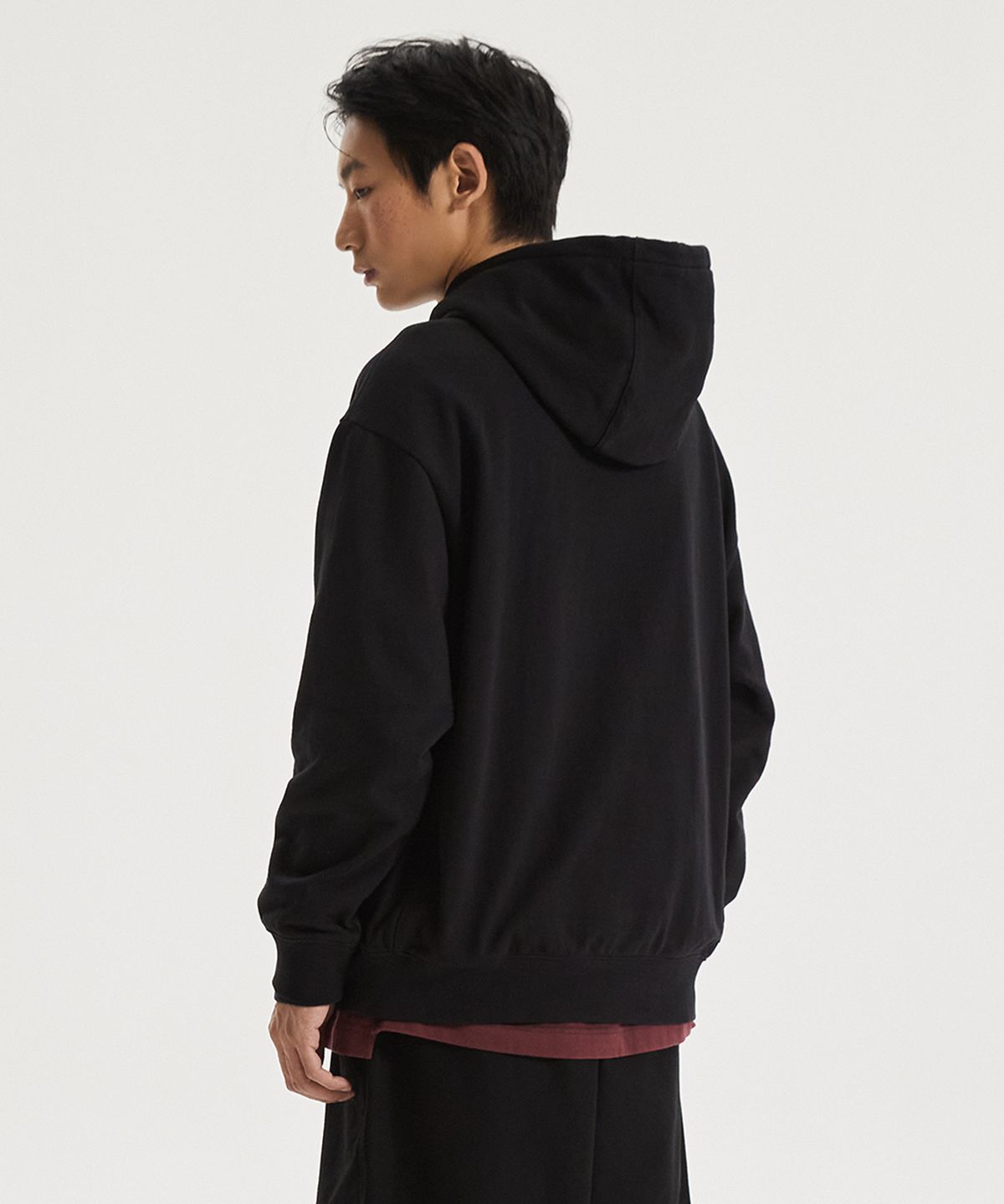 뉴발란스(NEW BALANCE) NBN0G11213 / UNI NEW GREY 그래픽 후드티 (BLACK)