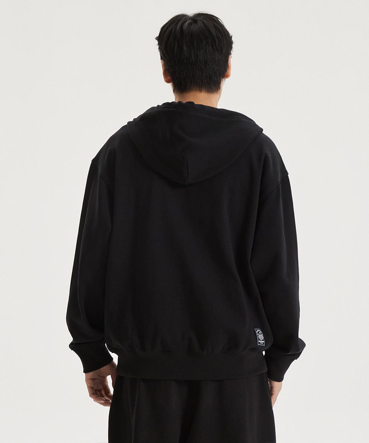 뉴발란스(NEW BALANCE) NBMDG11213 / UNI NEW GREY 그래픽 후드 집업 (BLACK)