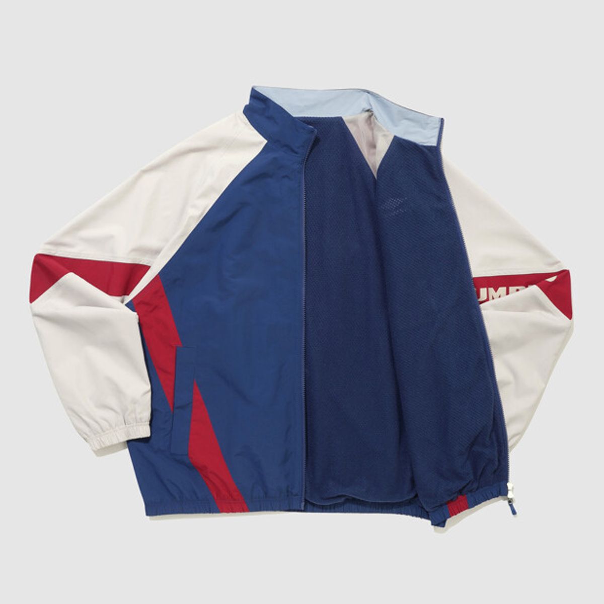 엄브로(UMBRO) 팝러쉬 기모 바람막이 자켓 블루 UR123CJK14