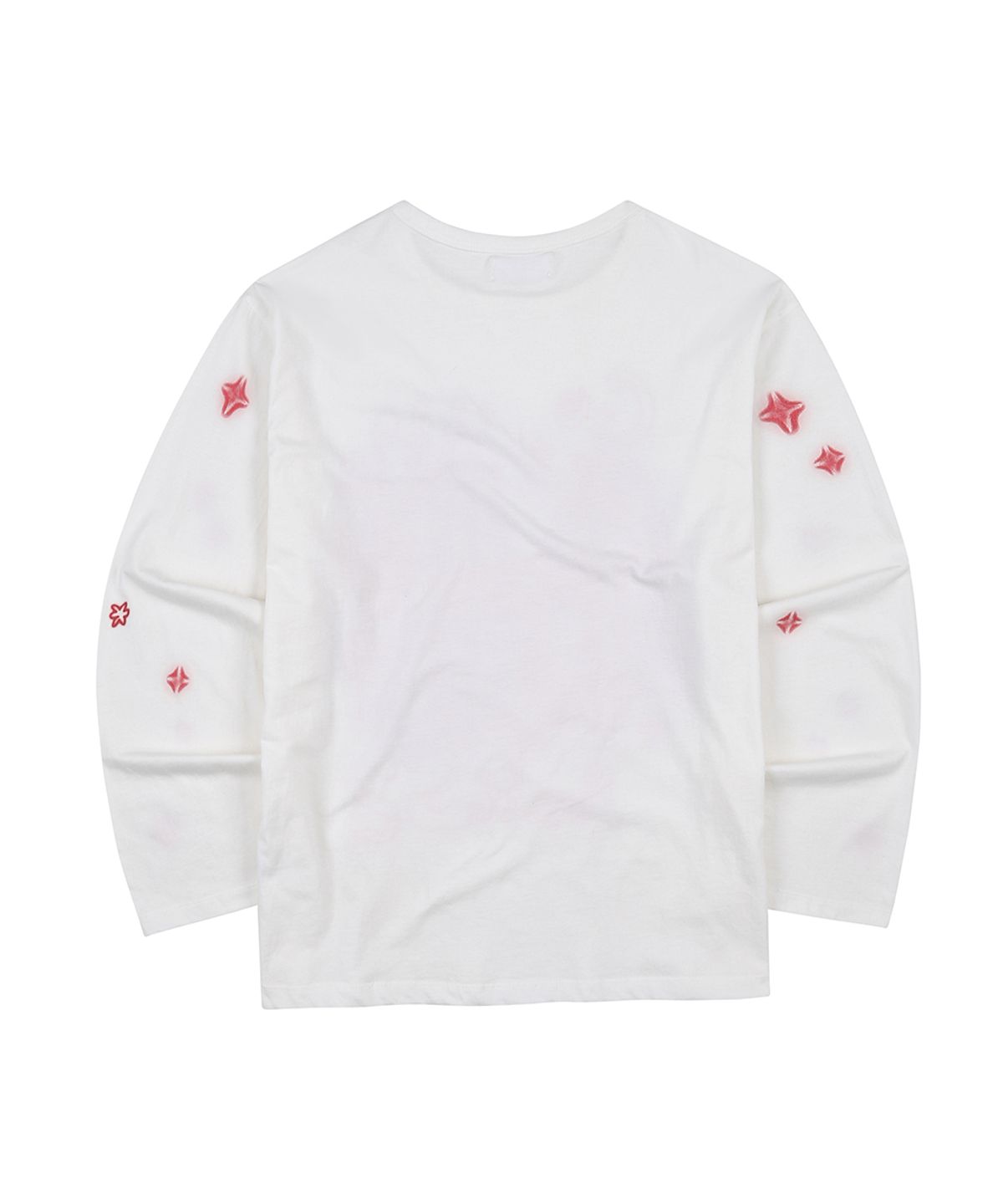 이이이알알알(EEERRR) Go pony artwork long sleeve (White)