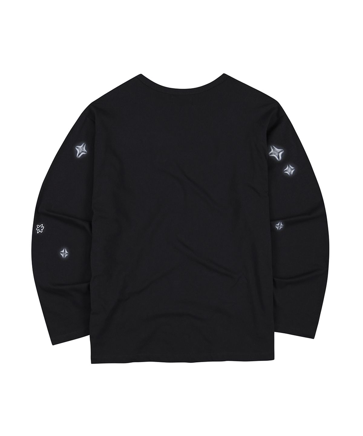 이이이알알알(EEERRR) Go pony artwork long sleeve (Charcoal)