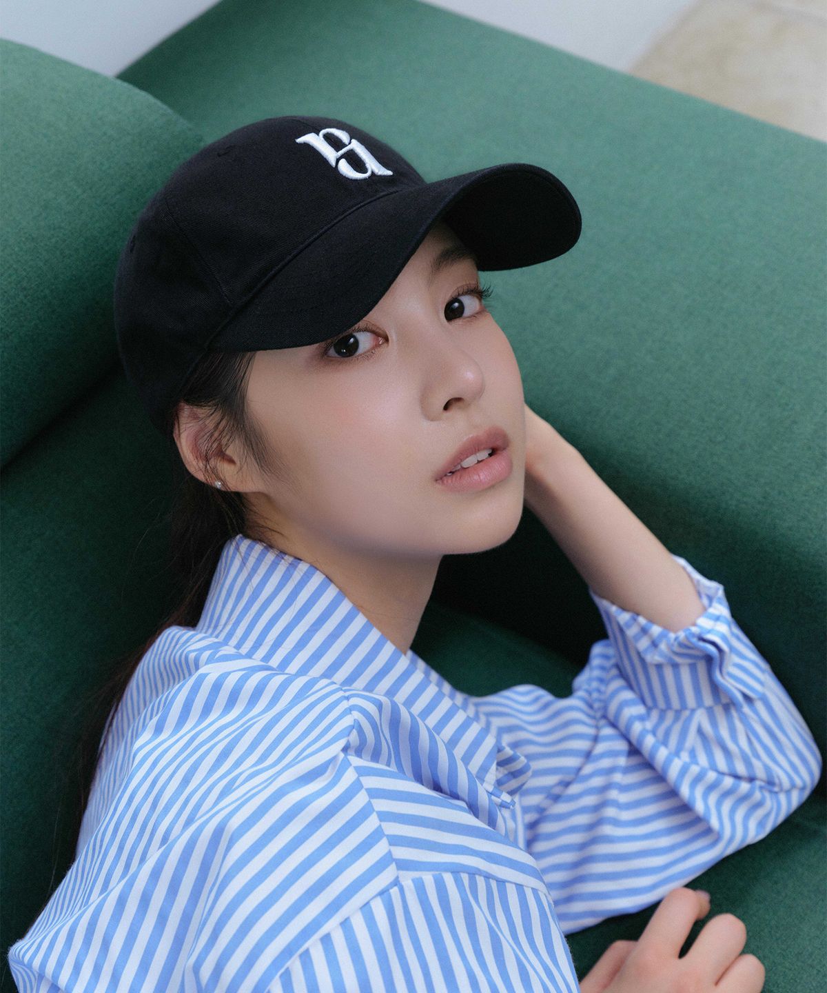 루 서울(RUU SEOUL) 시그니처 베이직 볼캡 블랙