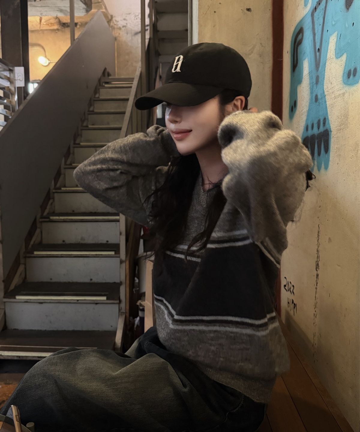 루 서울(RUU SEOUL) 시그니처 베이직 볼캡 블랙