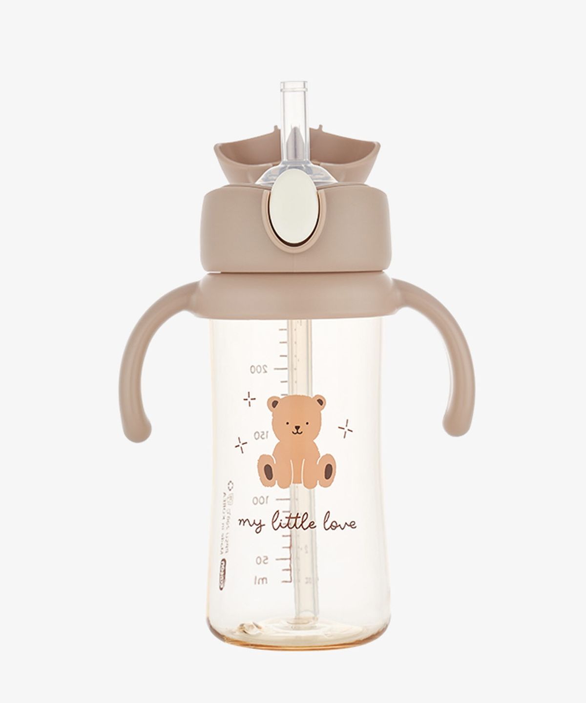 에디슨(EDISON) 리틀러브 PPSU 원터치 빨대컵 250ml