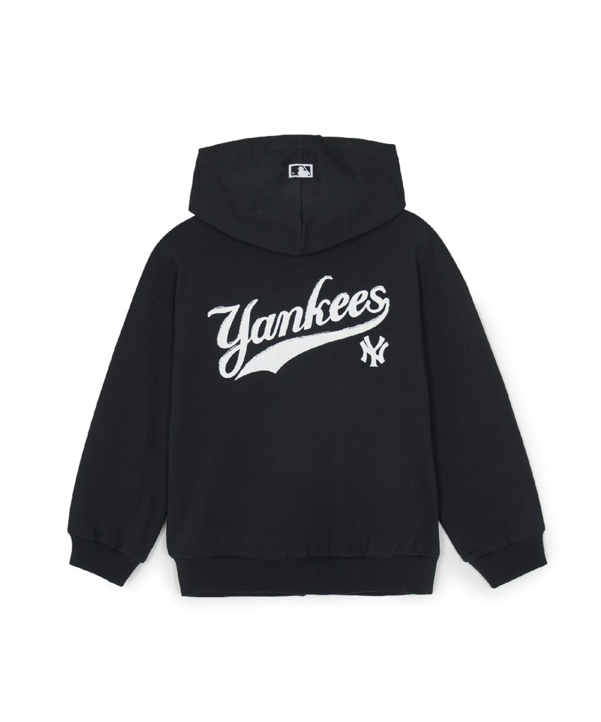 엠엘비 키즈(MLB KIDS) 스포티브 베이직 후드 집업 세트 NY (Black)