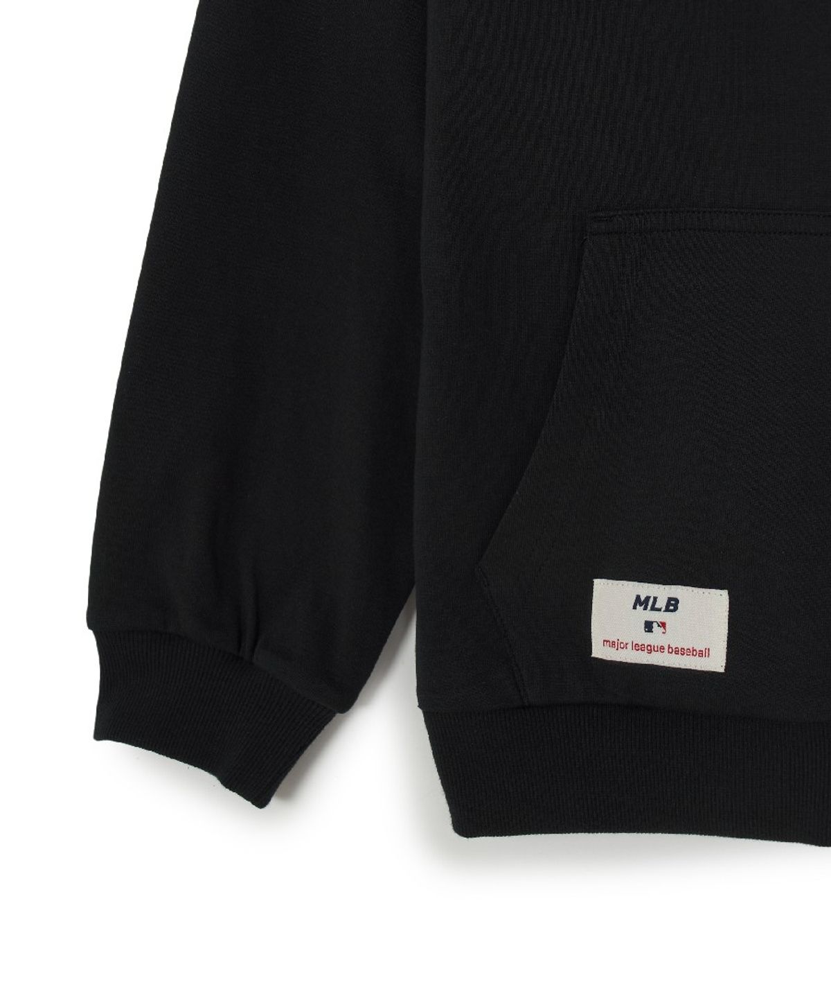 엠엘비 키즈(MLB KIDS) 스포티브 베이직 후드 집업 세트 NY (Black)