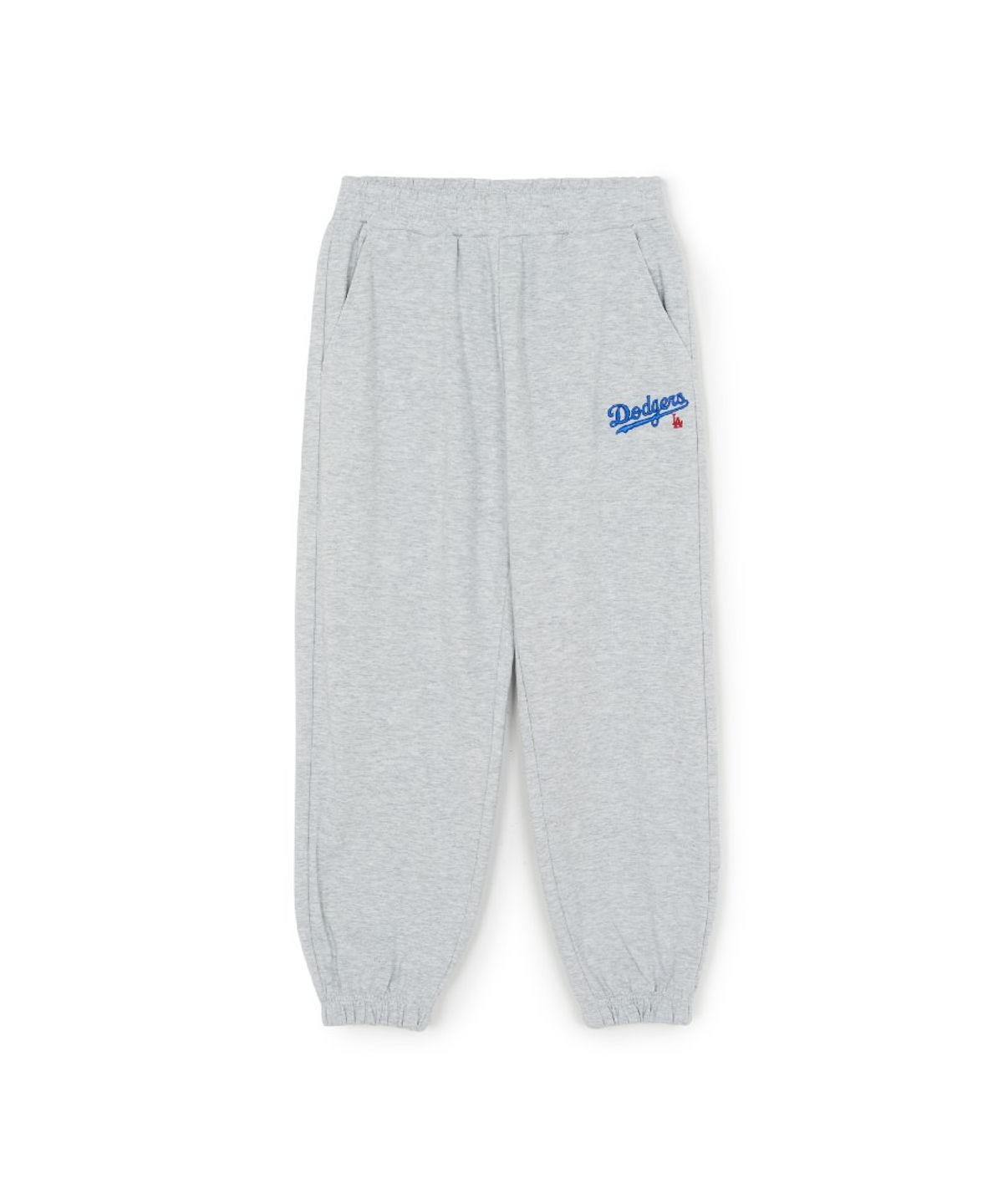 엠엘비 키즈(MLB KIDS) 스포티브 베이직 후드 집업 세트 LA (L.Melange Grey)