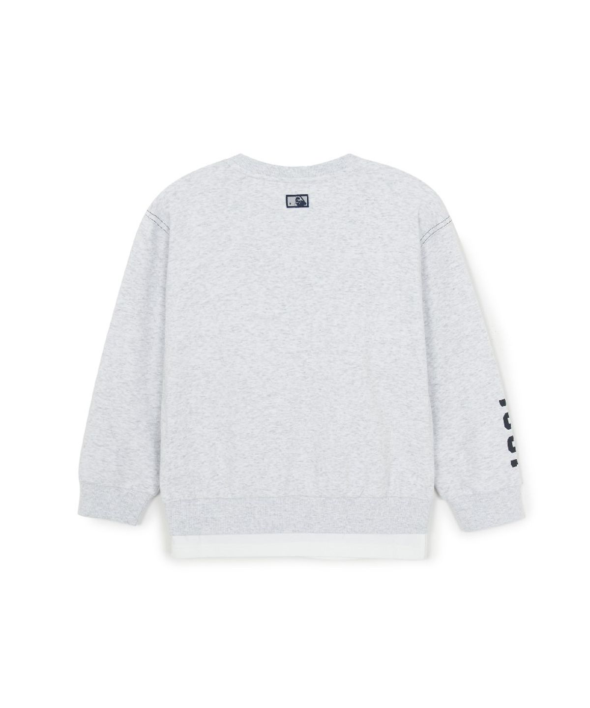 엠엘비 키즈(MLB KIDS) 스포티브 베이직 레이어드 맨투맨세트 BOS (L.Melange Grey)