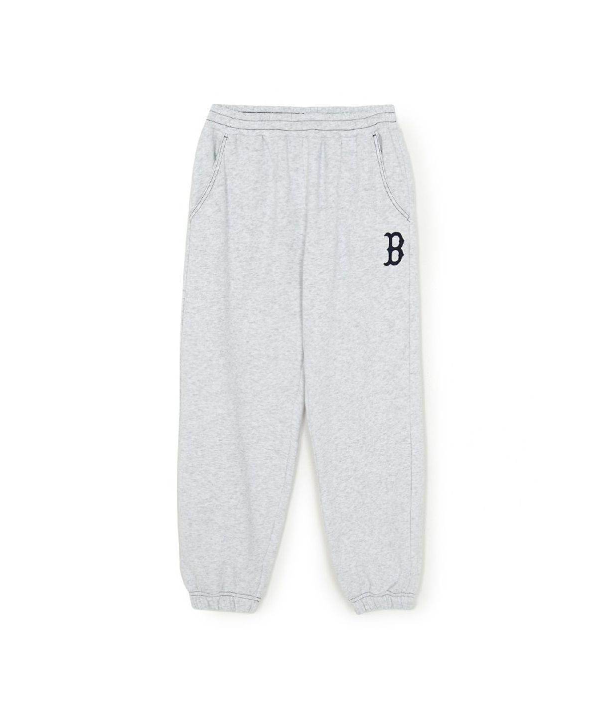 엠엘비 키즈(MLB KIDS) 스포티브 베이직 레이어드 맨투맨세트 BOS (L.Melange Grey)