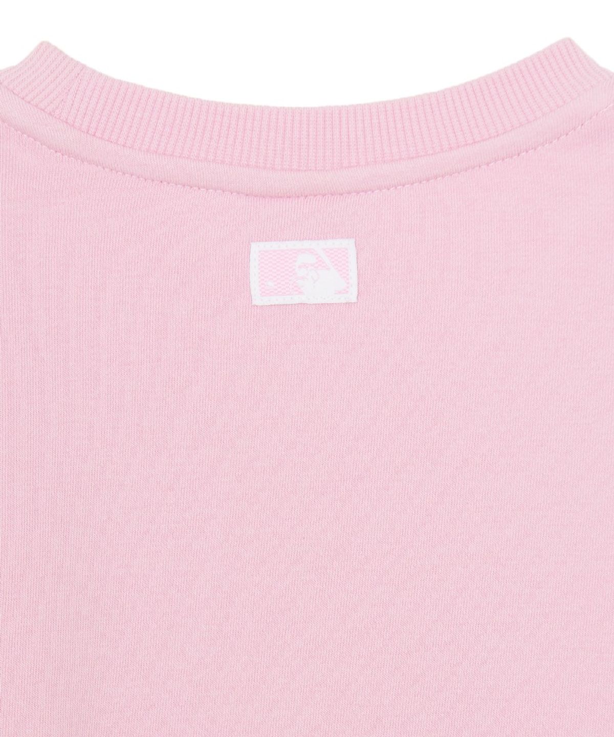 엠엘비 키즈(MLB KIDS) 스포티브 베이직 레이어드 맨투맨세트 NY (L.Pink)