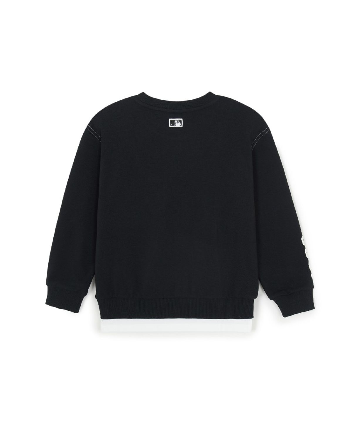 엠엘비 키즈(MLB KIDS) 스포티브 베이직 레이어드 맨투맨세트 NY (Black)