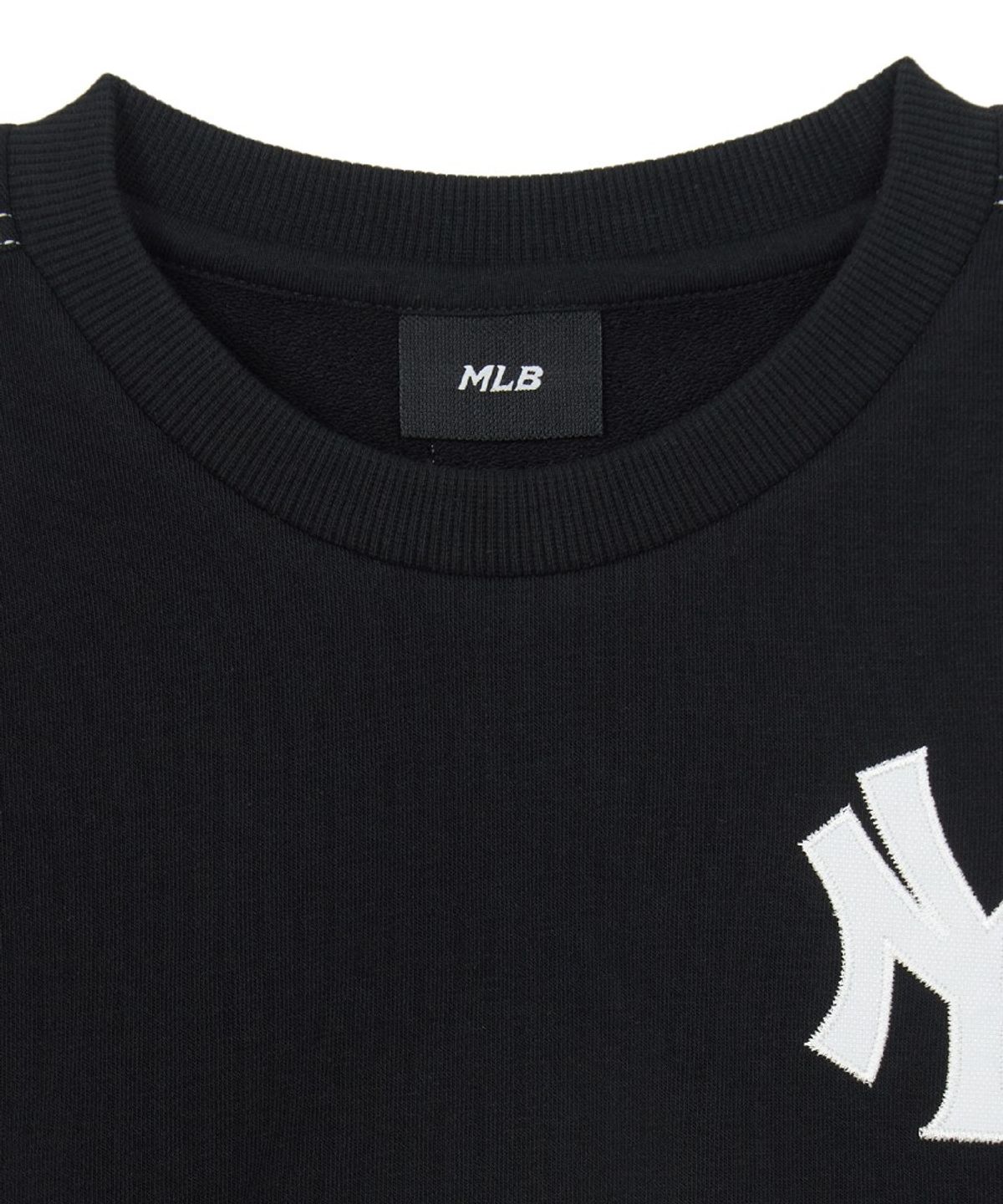 엠엘비 키즈(MLB KIDS) 스포티브 베이직 레이어드 맨투맨세트 NY (Black)