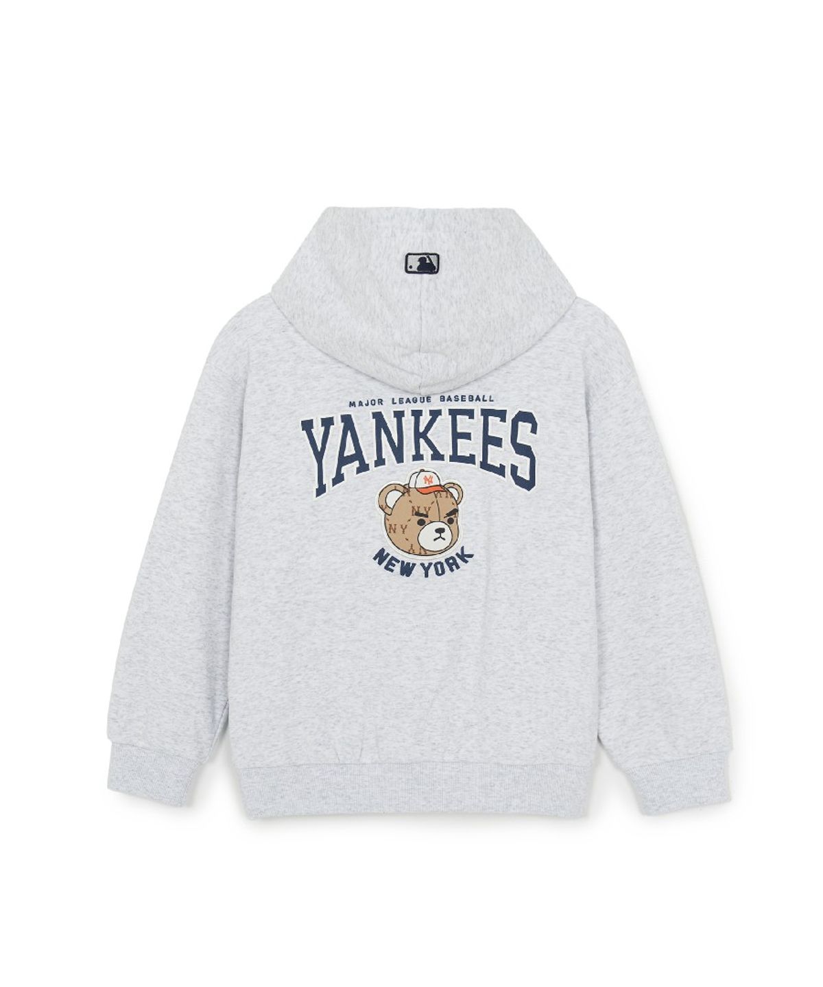 엠엘비 키즈(MLB KIDS) 메가베어 후드티 NY (L.Melange Grey)