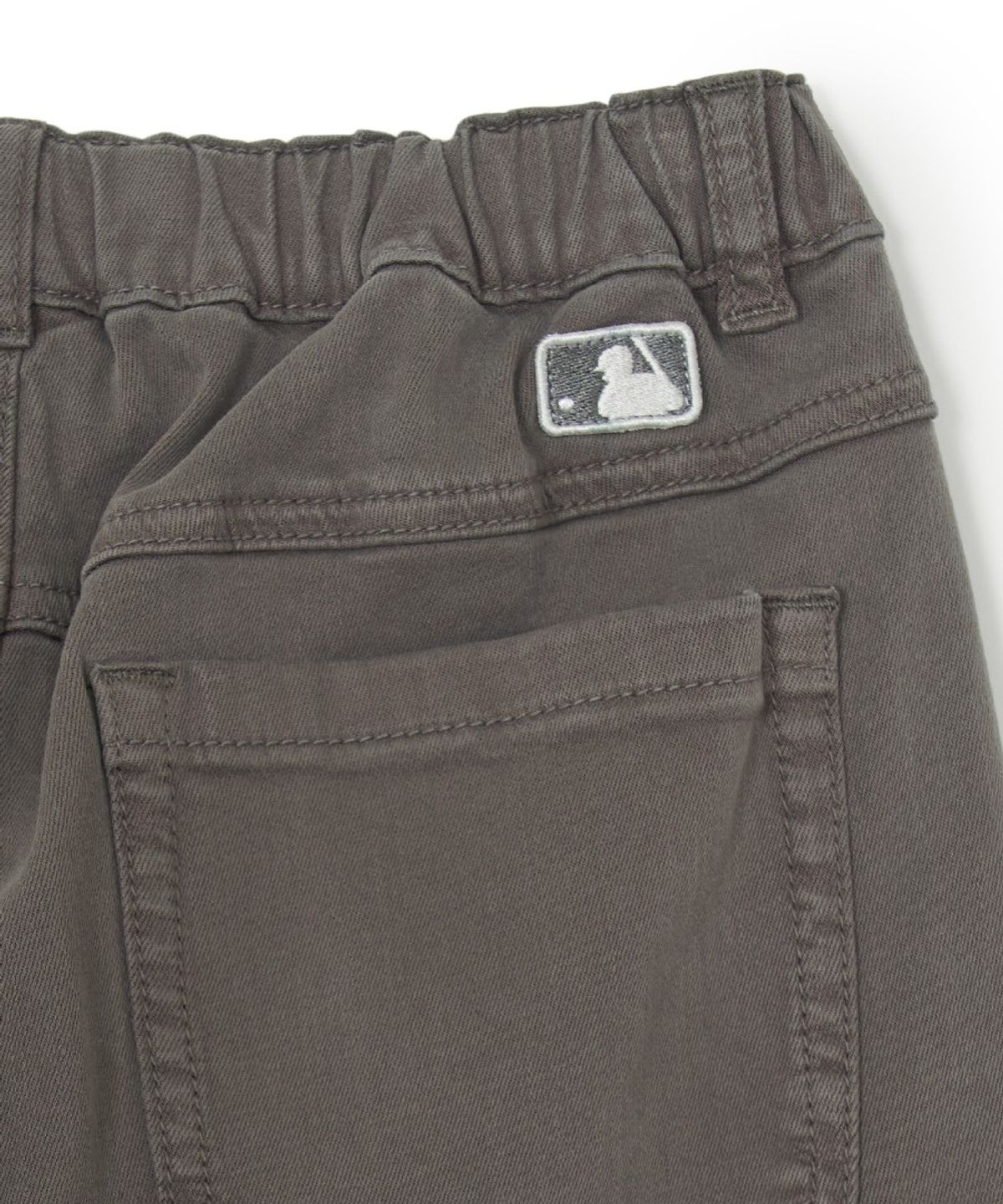 엠엘비 키즈(MLB KIDS) 베이직 와이드 카고 데님 팬츠 NY (Khaki)