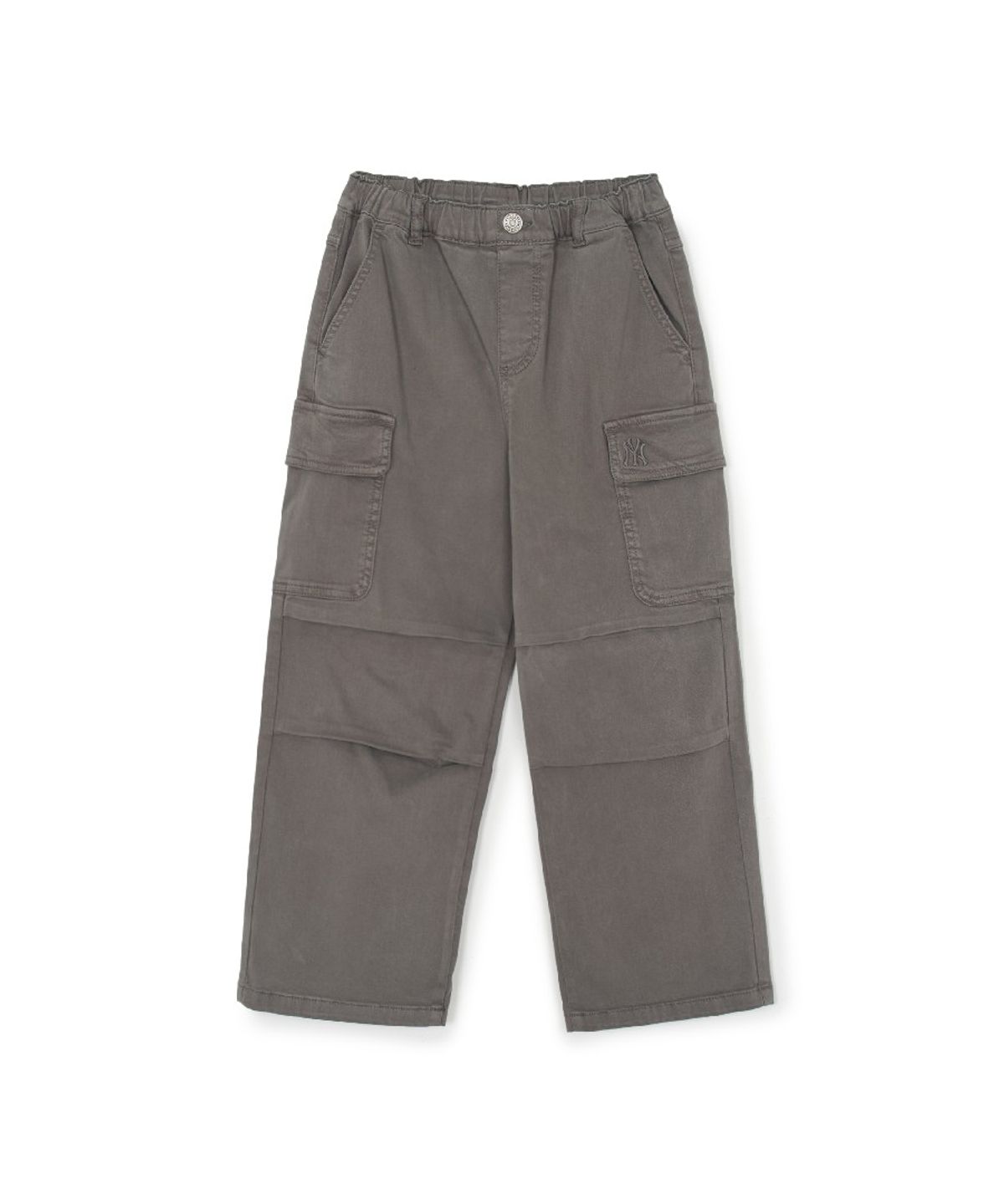 엠엘비 키즈(MLB KIDS) 베이직 와이드 카고 데님 팬츠 NY (Khaki)