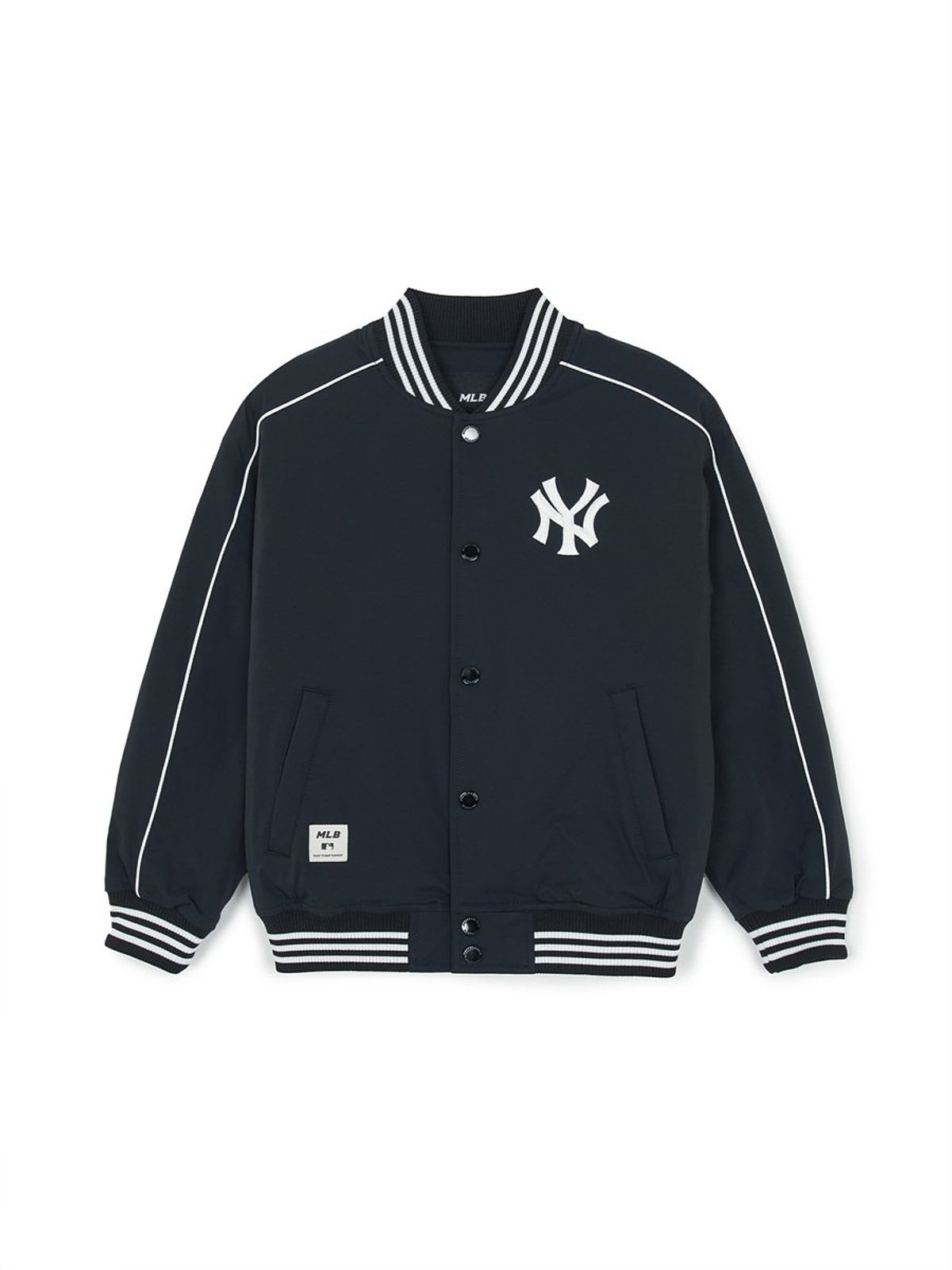 엠엘비 키즈(MLB KIDS) 스포티브 컬시브 나일론 패딩 점퍼 NY (Black)