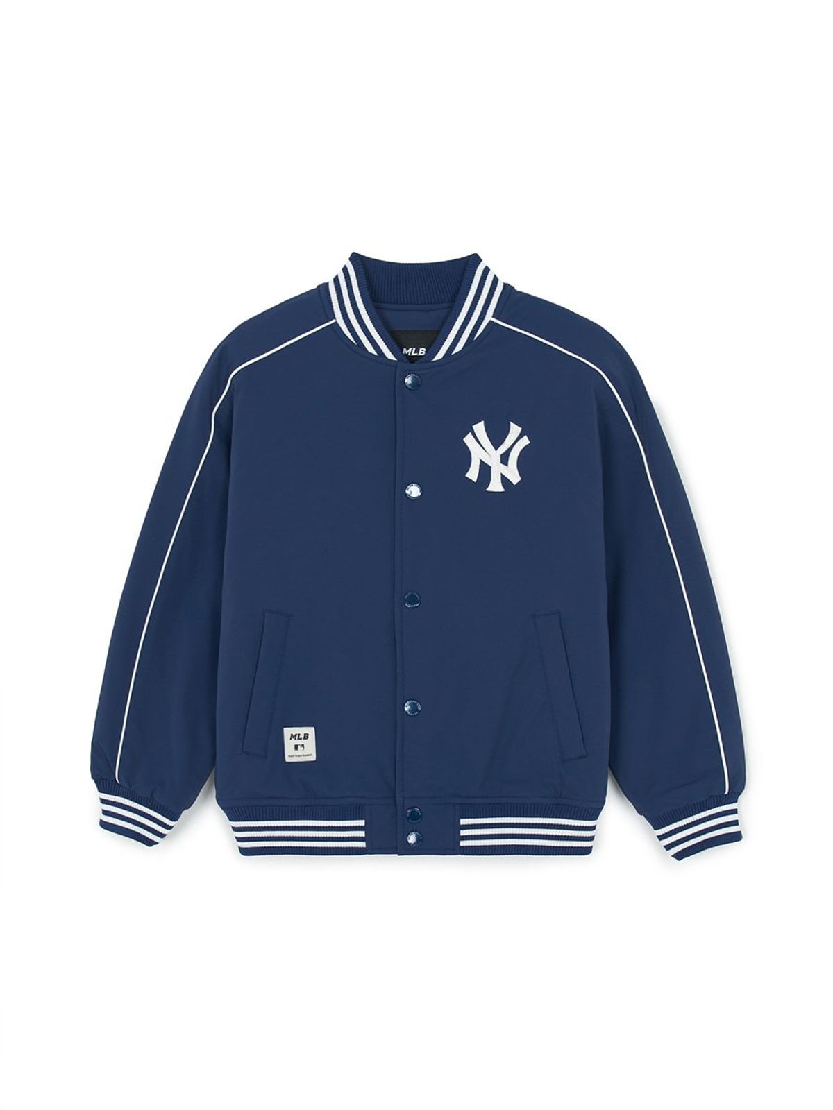 엠엘비 키즈(MLB KIDS) 스포티브 컬시브 나일론 패딩 점퍼 NY (Navy)
