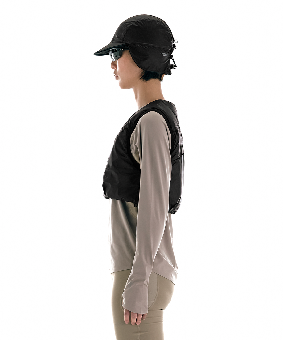 콜드웜(COLDWARM) Trail Insulation Vest (Dark Brown) -Women-
