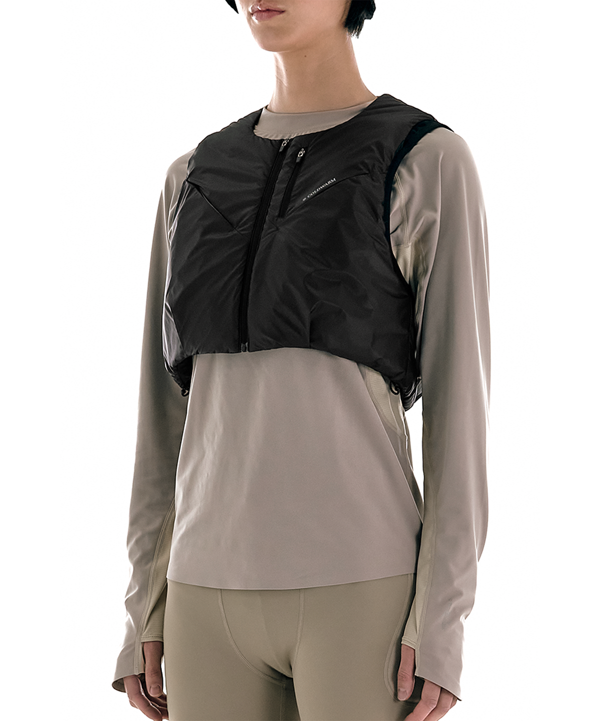 콜드웜(COLDWARM) Trail Insulation Vest (Dark Brown) -Women-