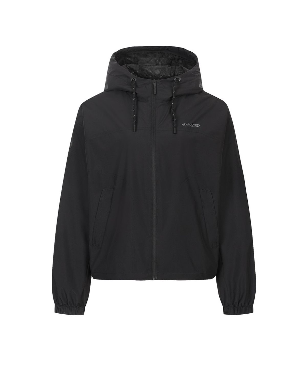 디스커버리 익스페디션(DISCOVERY EXPEDITION) 여성 베르텍스 2L 아웃도어 크롭자켓 (BLACK)