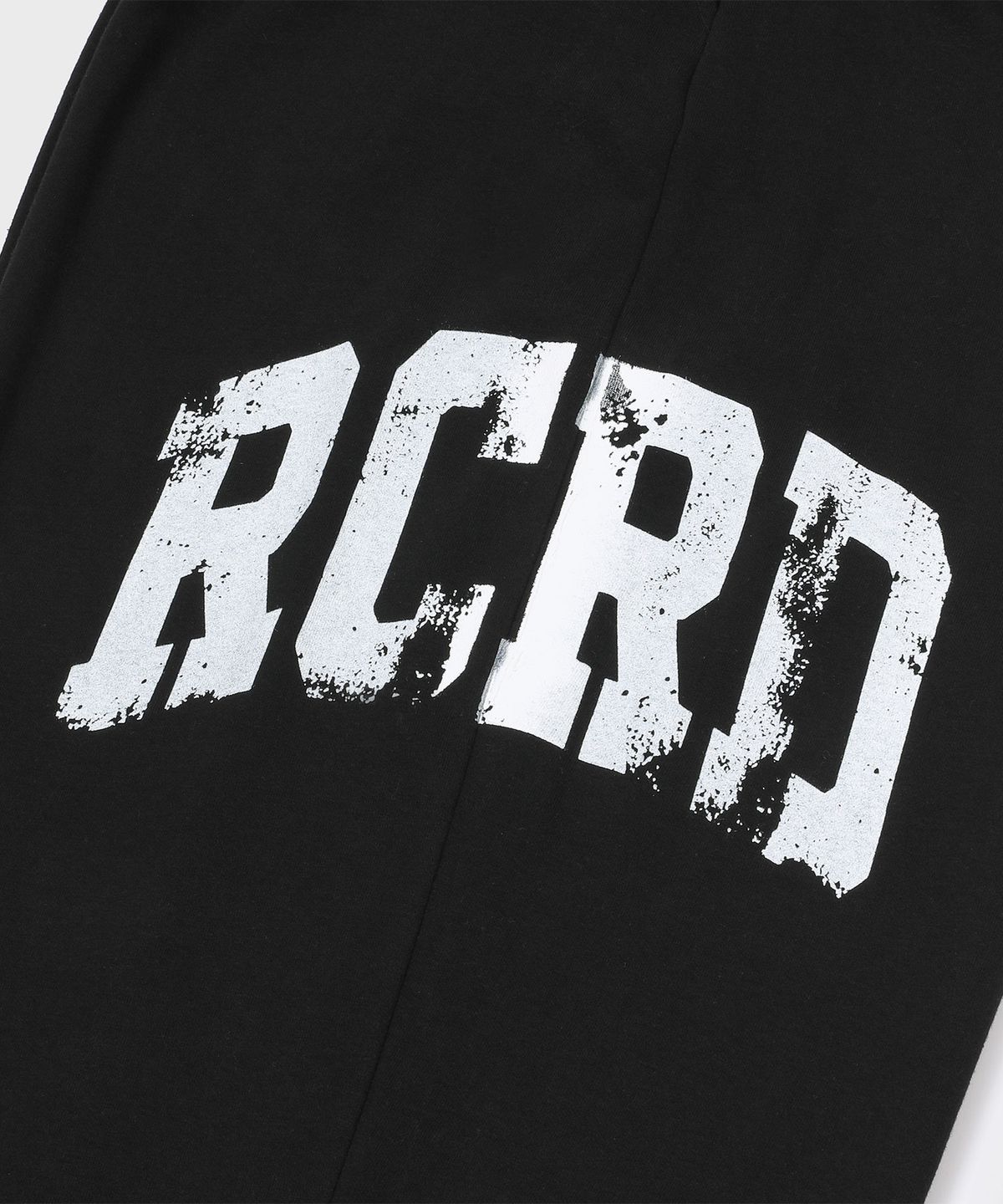 슬로우 레코드 하우스(SLOW RECORD HOUSE) [기모원단추가] RCRD 벌룬핏 스웻 팬츠_블랙