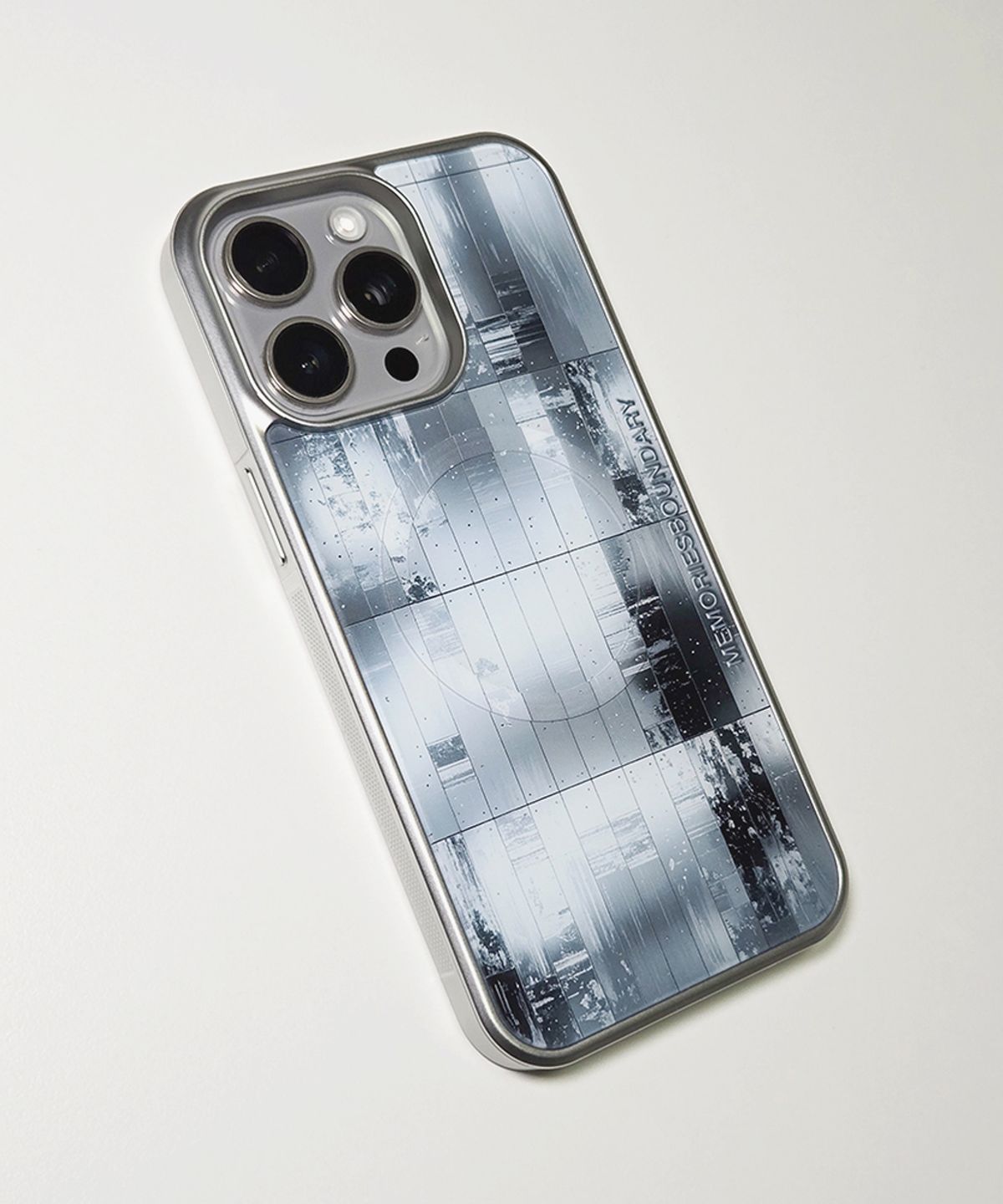 메모리즈바운더리(MEMORIESBOUNDARY) Industrial Steel Boundary Case (SV_Epoxy/MagSafe Glass)
