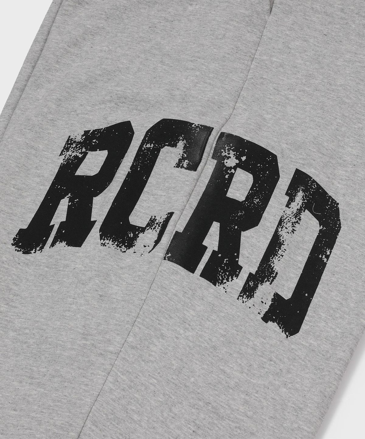 슬로우 레코드 하우스(SLOW RECORD HOUSE) [기모원단추가] RCRD 벌룬핏 스웻 팬츠_그레이