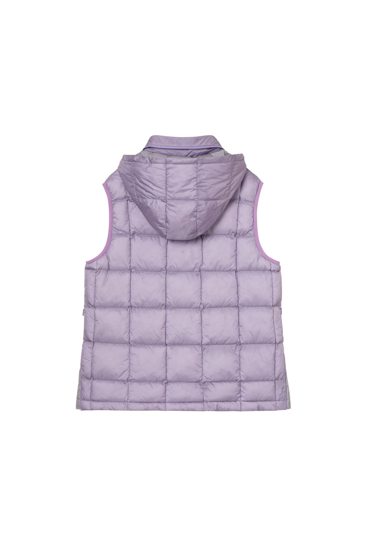 다이닛(DEINET) POINT WELLON HOOD VEST IN PURPLE
