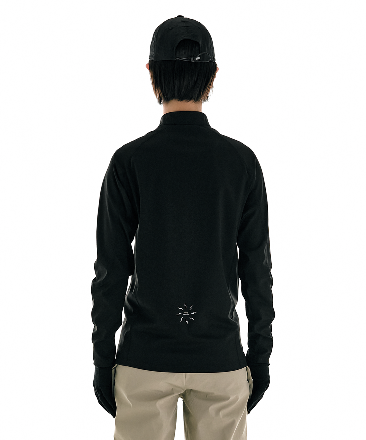 콜드웜(COLDWARM) Trail Half-Zip (Black) -Women-