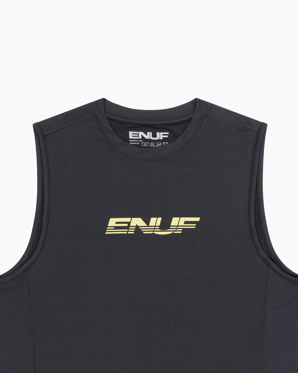 이너프(ENUF) RUN 필드 블랙 싱글렛