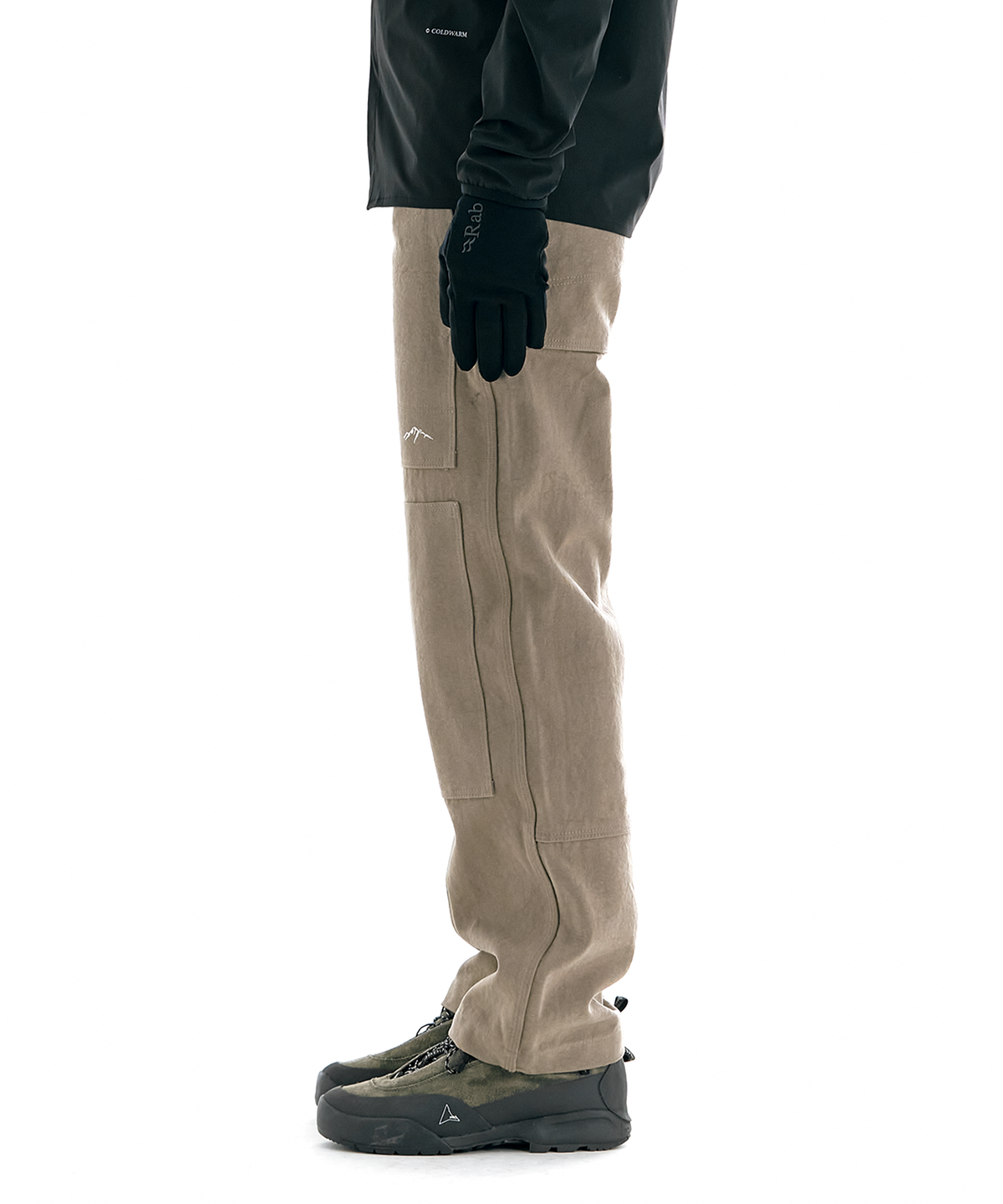 콜드웜(COLDWARM) Canvas Double Knee Pants (Fog Taupe) -Women-