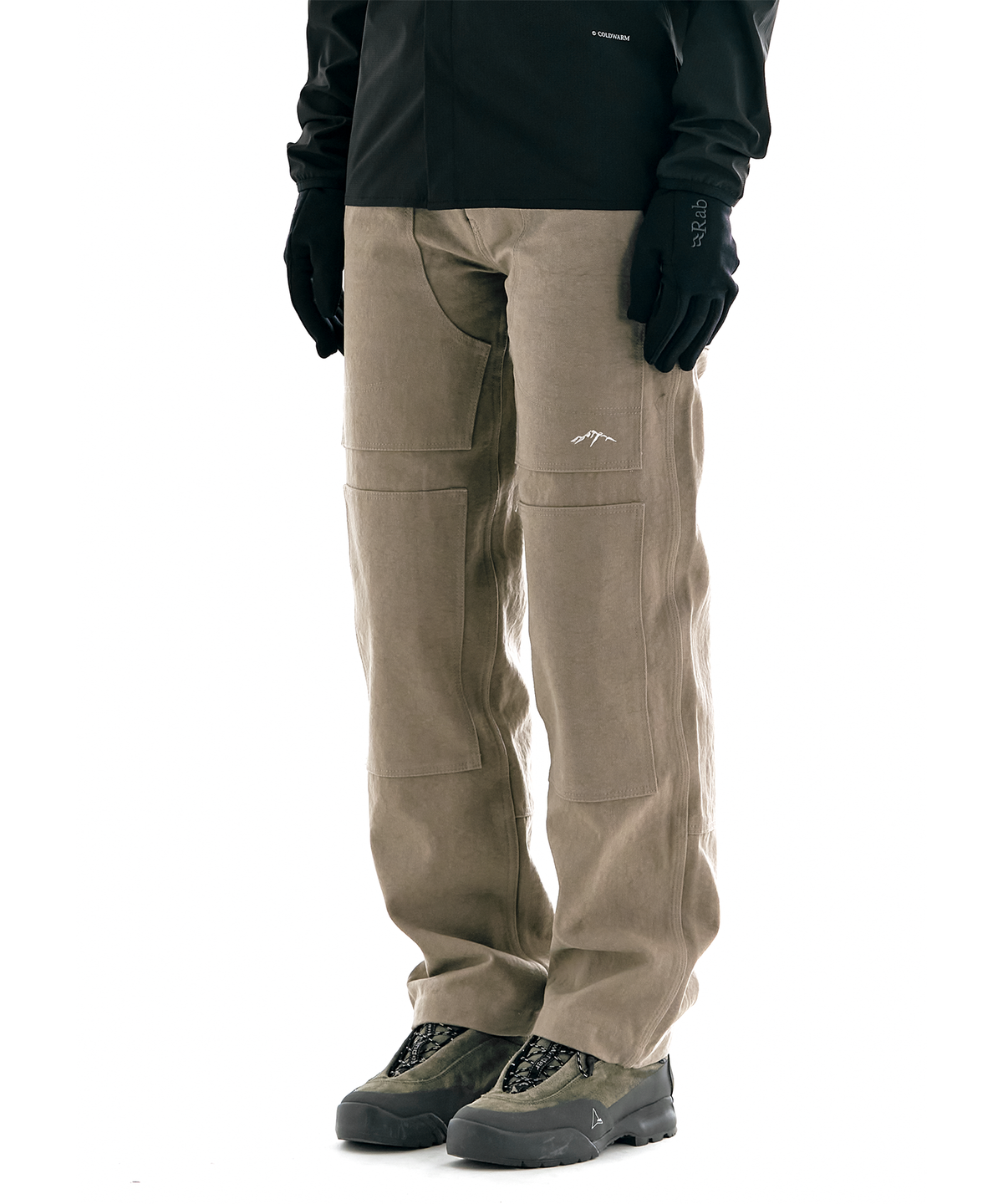 콜드웜(COLDWARM) Canvas Double Knee Pants (Fog Taupe) -Women-