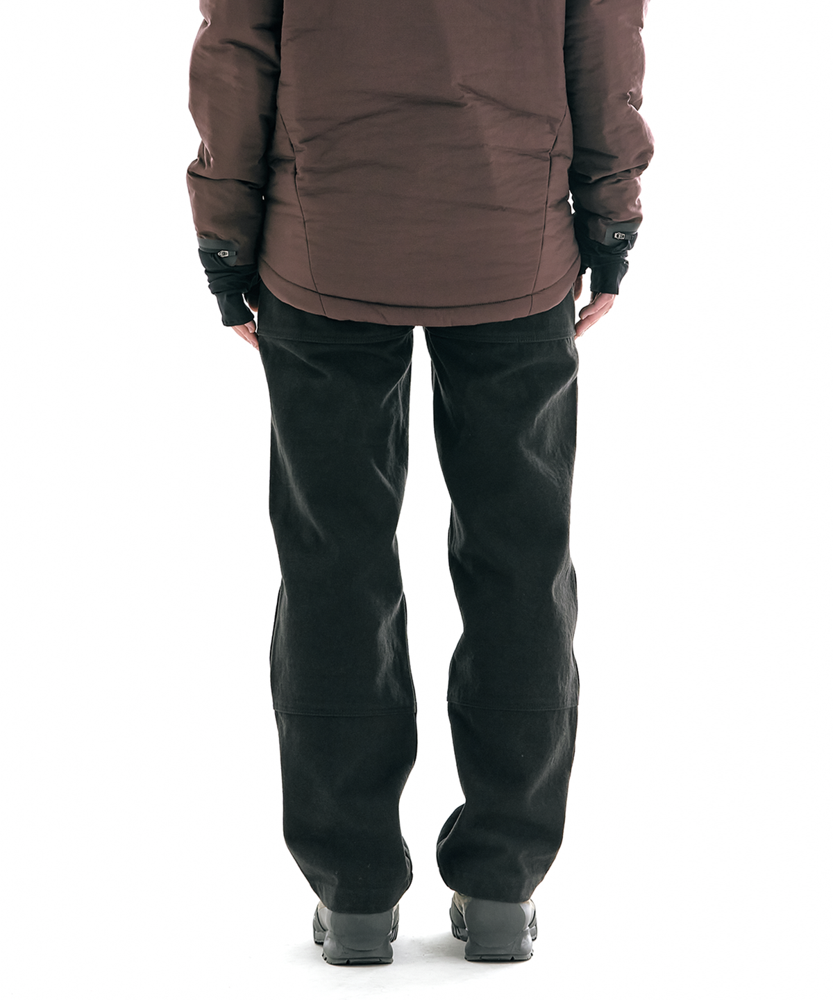 콜드웜(COLDWARM) Canvas Double Knee Pants (Black) -Women-
