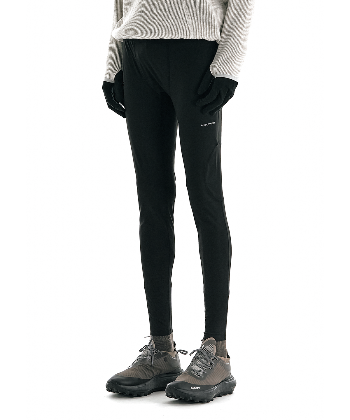 콜드웜(COLDWARM) Shift Trail Tights (Black)