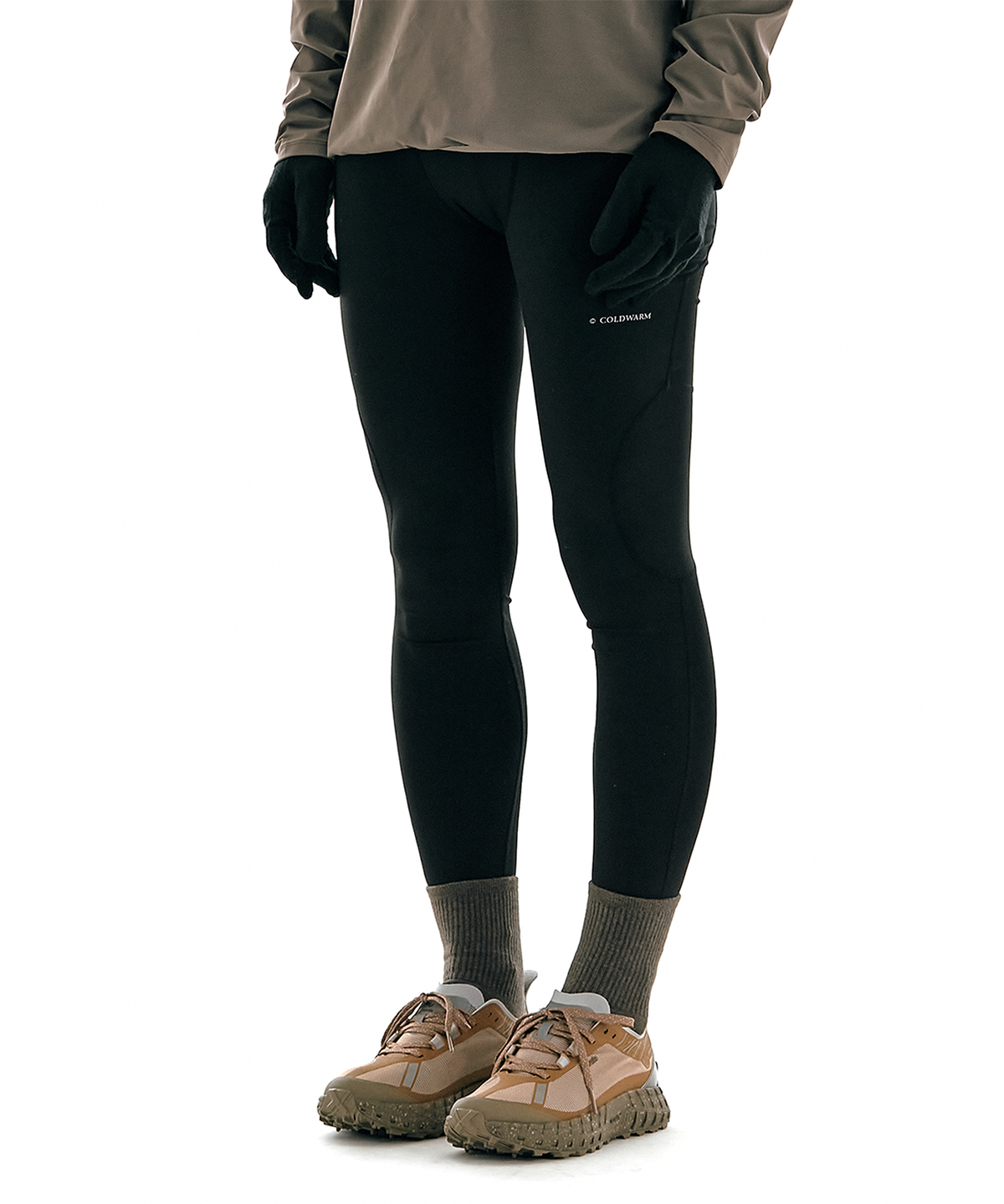 콜드웜(COLDWARM) Shift Trail Tights (Black) -Women-