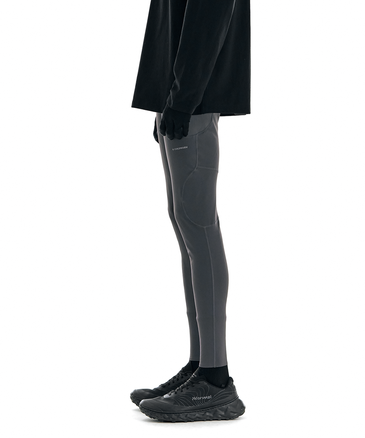 콜드웜(COLDWARM) Shift Trail Tights (Slate Charcoal)