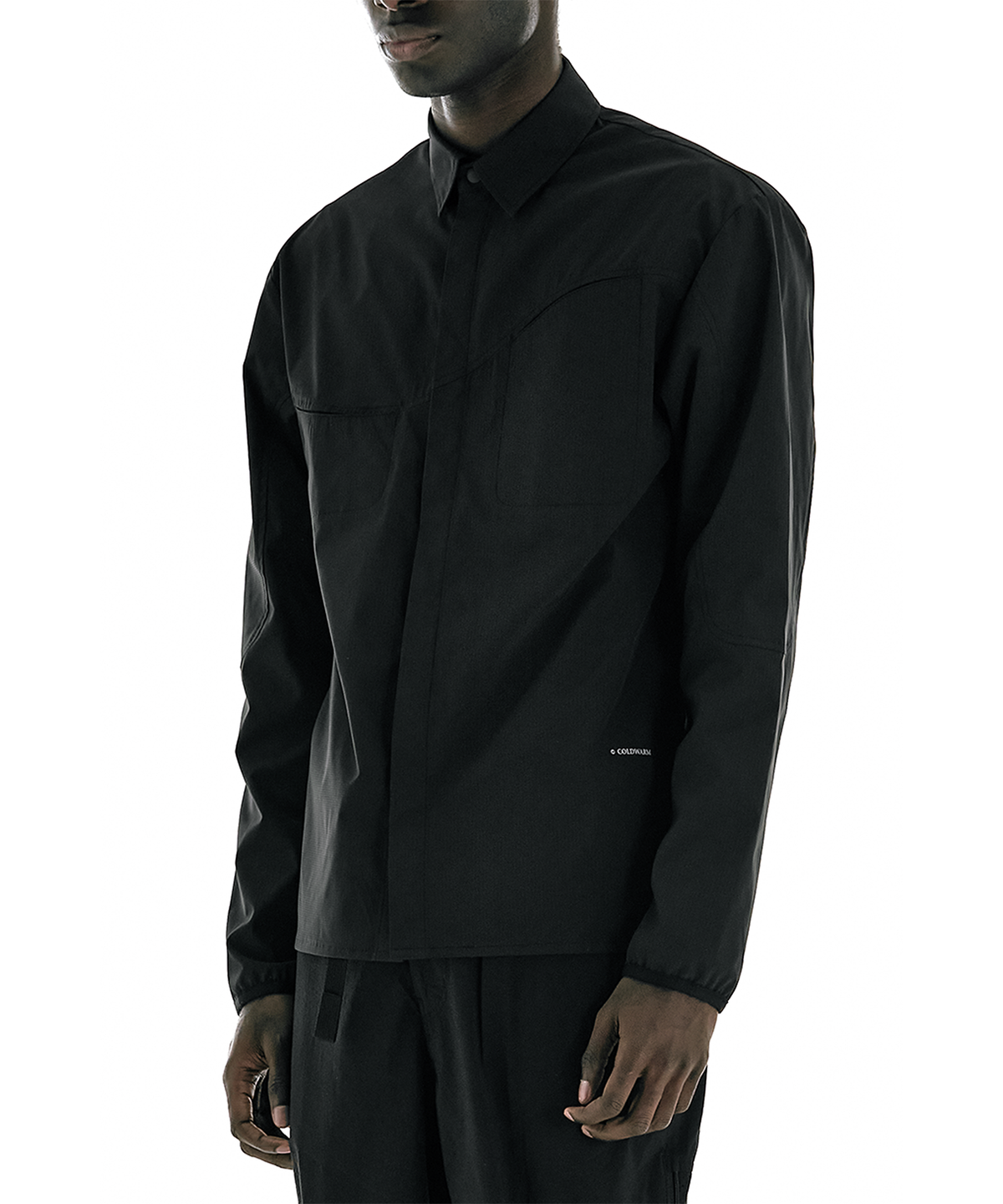 콜드웜(COLDWARM) Thermal Grid Shirt (Black)