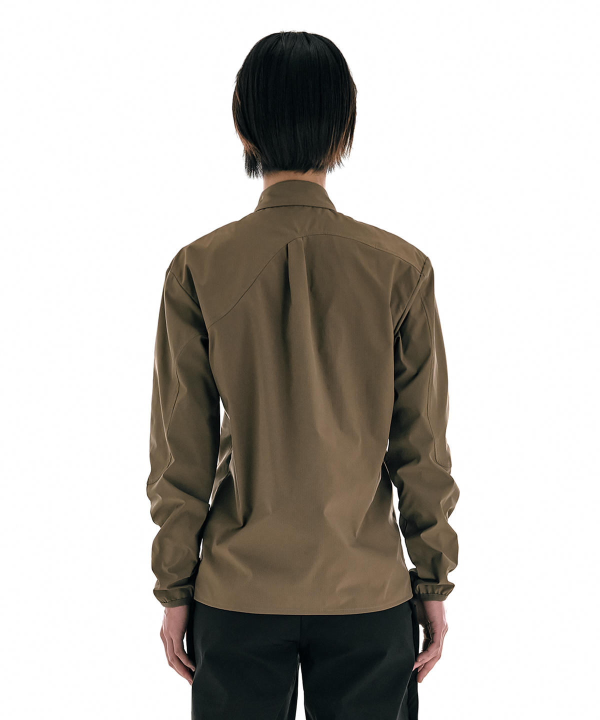 콜드웜(COLDWARM) Thermal Grid Shirt (Taupe) -Women-